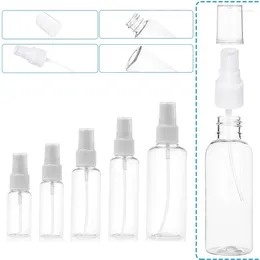 Storage Bottles 30Pcs 10/20/30/50/100ml Plastic Clear Fine Mist Spray Refillable Empty Travel Containers Sprayer For Perfume Cleaning