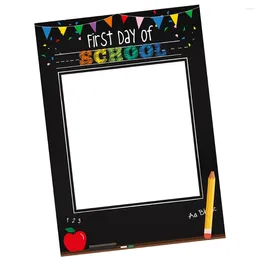 Party Decoration First Day Of School Po Booth Props Frame For Classroom Decor Favours