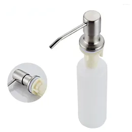 Liquid Soap Dispenser Tianview 300ml Bathroom Kitchen Sink Bottle 304 Stainless Steel Brushed To The