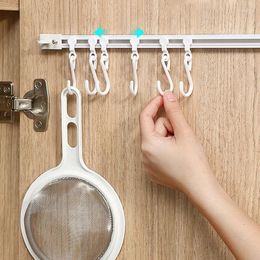 Hooks 10Pcs S Shape With Railing Kitchen For Hanging Bathroom Wall Organiser Towels Plants Ganchos