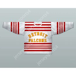 Gdsir Custom DETROIT FALCONS 1930-32 HOCKEY JERSEY ANY PLAYER OR NUMBER NEW Top Ed S-M-L-XL-XXL-3XL-4XL-5XL-6XL