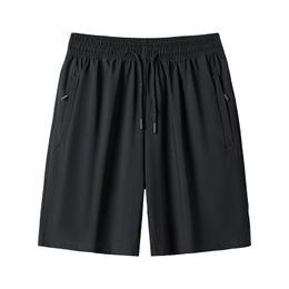 MenS Beach Quick Dry Running Sports Board Black Shorts For 2024 Summer Casual Classic Oversize 7XL 8XL GYM Pants Trouers 240402