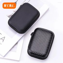 Storage Bags U Disk Data Cable Zipper Bag Mini Portable EVA Folding Min Pocket Mobile Phone Charger Protection Organizer