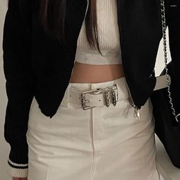 Belts Elegant PU Leather Metal Buckle Women Korean Hollow Flower Belt Dress Female Jeans Wide Side Waist
