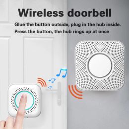 Doorbell Wireless Doorbell Smart Home Wired Door Bell Welcome Home 36 Songs Welcome Chimes Front Door Calls Wireless Bell For House