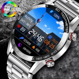 Watches 2022 New Bluetooth Call Smart Watch Men Waterproof Sport Fitness Tracker 390*390 Display Mens Smartwatch For Huawei Xiaom iPhone