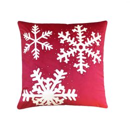 Pillow Merry Chrismas Velvet Foil Printed Home Decor Cover With Piping 45 45&Design Many Colours