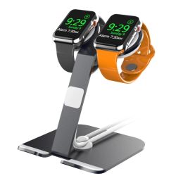Accessories Power Charger Holder Stand Base Charging Stand Compatible with AppleWatch 1/2/3/4/5/SE Dual Smartwatch Dock Bracket