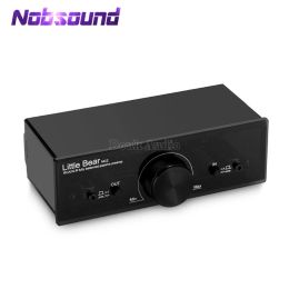 Amplifier Nobsound Little Bear MC2 Fully Balanced Passive Preamp PreAmplifier XLR/RCA Controller Audio Signal Switcher