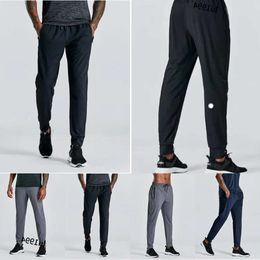 2024 pantaloni lunghi jogger designer maschile sport yoga outfit esterno sudore yogo palestra tasche ll pantaloni per pantaloni da tuba