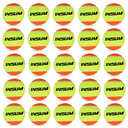 INSUM Beach Tennis Balls 50 Standard Pressure Premium Quality for and Outdoor Training 240329