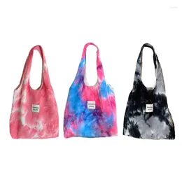 Evening Bags Fashion Forward Tie Dye Handbag Girls Reusable Shoulder Roomy And Sturdy Suitable For Outdoor Enthusiasts