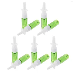 Storage Bottles 10 Pcs 15ml Direct Injection Bottle Mini Perfumes Small For Home Travel Pp Durable PET Spray Nasal Containers