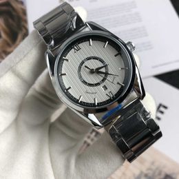 Designer Oujia Mens Quartz Three Needle Steel Band Accessories Hot Selling Style with Calendar Watch