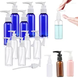 Storage Bottles 100Pcs Plastic PET Pump Dispenser Travel Empty Shower Refillable Container For Lotion Shampoo Conditioner Liquid