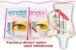 Newest Eye Lash Glue Black White Eyelash Adhesive Waterproof False Eyelashes Adhesives Available 2 Colours Option to Choose6079299