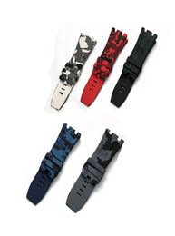 High End quality watch finest strap for Natural Silicone Watch Strap Camouflage AIPP Royal Oak Offshore Series Waterproof Rubber s4268690