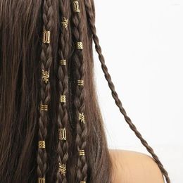 Hair Clips 40pcs/set Mixed Rings Set Dreadlocks Beads Braid Dread Locks Braiding Cuffs Decoration/Accessories