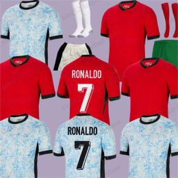 24 25 Portugal Ruben Ronaldo Europa Europa Nationalmannschaft Portugiesisch 2024 2025 Portugal Soccer Jersey Männer Kinder setzen Portugals Fußball -T -Shirt -Sieg