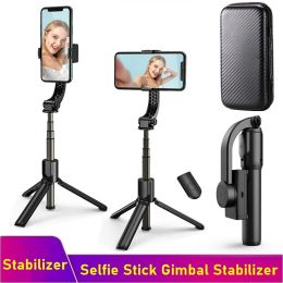 Monopods Phone Handheld Gimbal Stabiliser Selfie Stick 360 Rotate Tripod for Iphone X 12 13 Pro Max Xiaomi Samsung Estabilizador Celular