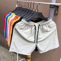 Summer Jeans Men S Casual Shorts Candy Color Capris Men S Sports Loose Quick Drying Thin Beach Pants Jeans horts ports