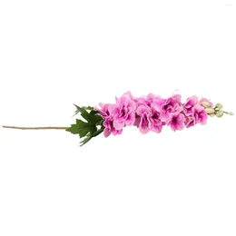 Decorative Flowers Faux Plant Violet Fake Arrangement Flower Decoration Colourful Artificial Pography Prop Purple For