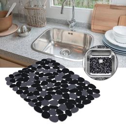 Table Mats 67JE 2pcs Dish Drying Mat Soft Protective Cover Pads Kitchen Counter Multifunction Drainage Accessories Glasses Pad