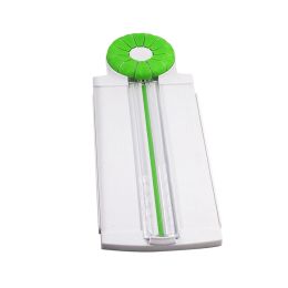 Trimmer 12in1 Mini Paper Trimmer Rotary Cutter A4 Cut Length 12 Different Shapes Desktop Paper Cutting Machine with Auxiliary rulers