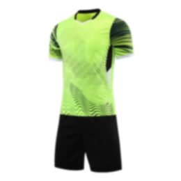 Soccer Jersey Men's Tracksuits 5025 Football Suit Set Summer Student Training Uniform Competition Team Sports