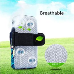 2024 Capa de telefone de braçadeira esportiva à prova d'água para iPhone para Samsung para Huawei Universal Sport Phone Arm Band Bags Running Bags