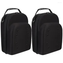 Storage Bags 2pcs Baseball Hat Box Case Travel Caps Organiser Carrier For