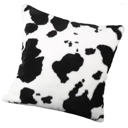 Pillow Cow Plush Pillowcase Home Decoration Protection Cover Buffer Sleeve Protective Sofa Anti-super Soft Material Covers