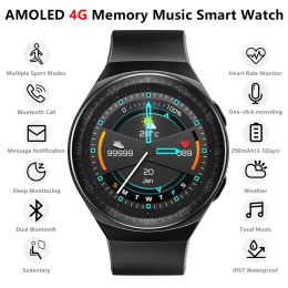 Watches XUESEVEN MT3 MP3 Music Smart Watch OneClick Recording Heart Rate Sports Fitness Bluetooth Call Men Smartwatch For Android IOS
