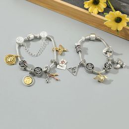 Strand 1PC Film And Television Personalized Casual Design With A Trendy Versatile Light Luxury Style Bracelet