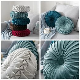 Blankets 35cm Throw Pillow For Couch Decorative 3D Pumpkin Vehicle Wheel Round Velvet Cushion Sofa Bed Floor Office Chair Cushions Blanket
