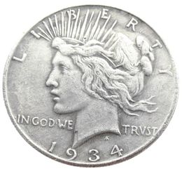 US 1934PSD Peace Dollar craft Silver Plated Copy Coins metal dies manufacturing factory 8785674