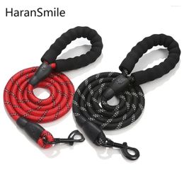 Dog Collars Pet Supplies Reflective Multicolor Round Rope Large Leash Comfortable Explosion-proof Chain.