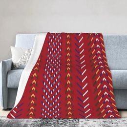 Blankets Flannel Throw Blanket Native Metis Sash - Arrow Soft Bedding Warm Plush For Bed Living Room Picnic Travel Home