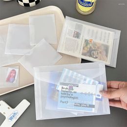 Storage Bags Envelope Packaging Protective Card Translucent Stationery Durable Waterproof