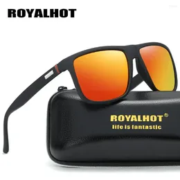 Sunglasses Royal Unisex Polarized Elastic Square Frame Driving Sun Glasses Shades UV400 900124