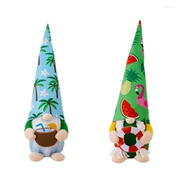 Party Decoration Summer Gnome Ocean Watermelon Decorative Crafts Dormitory Holiday