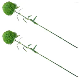 Decorative Flowers Faux Greenery Stems Realistic Artificial Plants Indoor Tabletop Balls