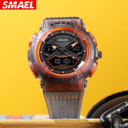 Dual Display Digital Electronic Watch Student Personalised Glow Waterproof Electronic Watch Men's Watch
