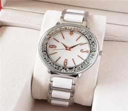 Popular Fashion Watches Women Girl crystal Metal steel band quartz wrist watch Di148664882