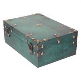 Storage Bags Jewellery Box Wooden Case Decorative Organiser Necklace Trinket Bins Lids