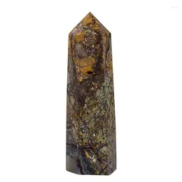 Decorative Figurines Natural Stone And Crystals Point Wand Home Decoration Mineral Stones Crafts Room Aquarium Decor