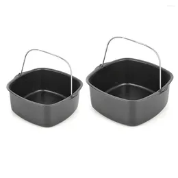 Baking Moulds 7 Inch/8 Inch Round Pot Kitchen Bakeware Bread Toast Box Mould Loaf Pan For Air Fryer Accessories