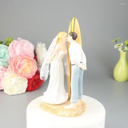 Party Supplies Cake Toppers For Bride And Groom Funny Figurines Wedding Stand Decoration Marry Figurine