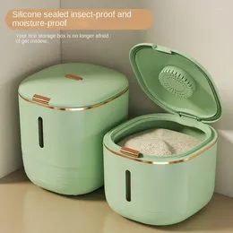 Storage Bottles Rice Bucket Household Kitchen Pest-Proof Moisture-Proof Sealed Box And Flour Tank