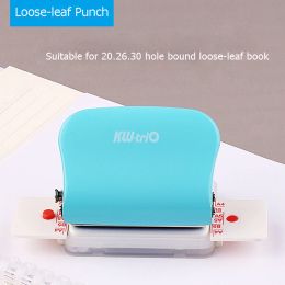 Sun Diy Hole Puncher Loose Leaf Hole Punch A4 A5 B5 6holes 20holes 26holes 30holes Handmade Paper Hole Puncher Office Stationery